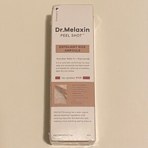 Dr. Melaxin Peel Shot Exfoliant Rice Ampoule ~ Net 2.7 fL.oz. 60ml